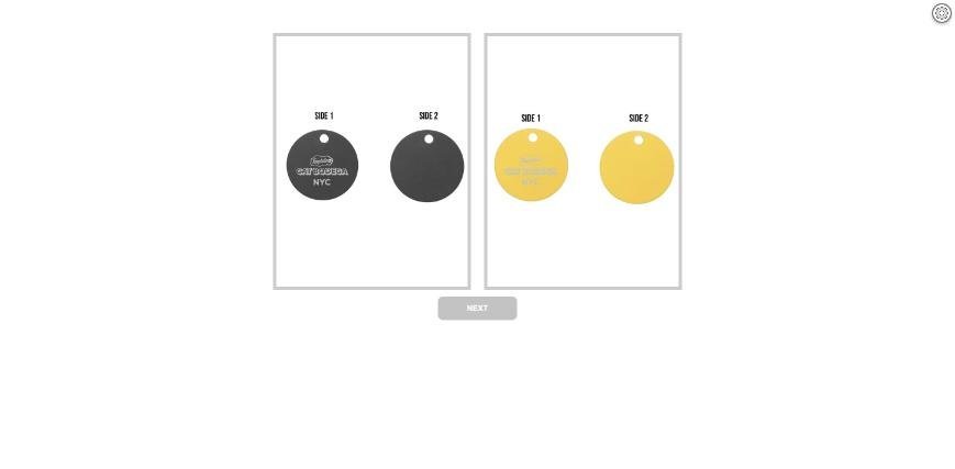 Temptations: two sided cat tags