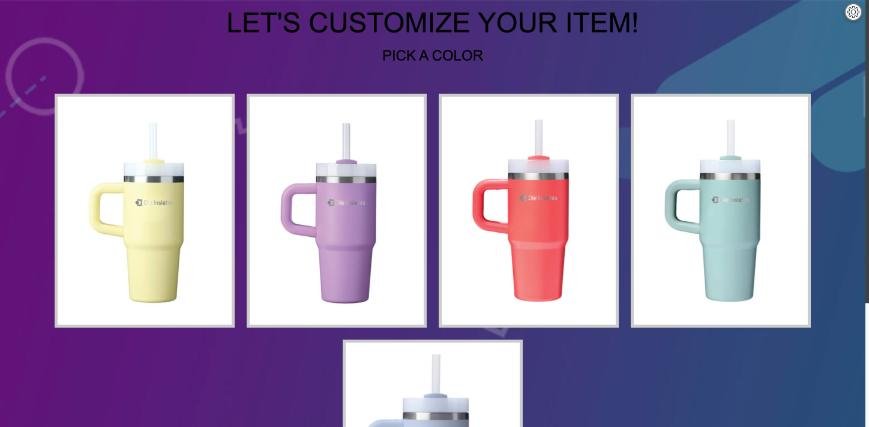 DigInsights: tumblers in five colors